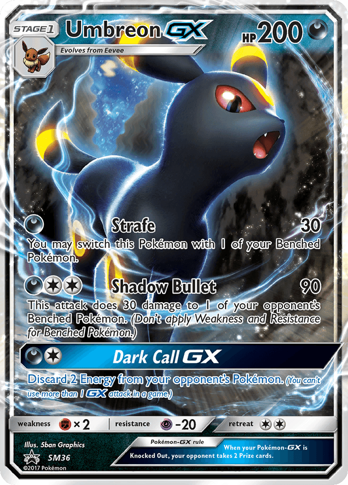 Umbreon GX (SM36) [Sun & Moon: Black Star Promos] (Online Only)