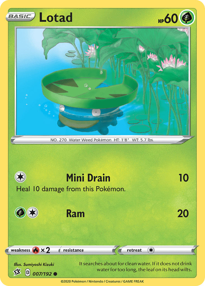 Lotad (007/192) [Sword & Shield: Rebel Clash] (Online Only)