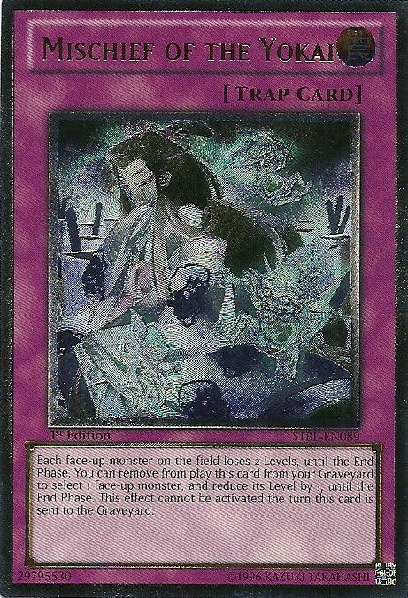 Mischief of the Yokai [STBL-EN089] Ultimate Rare (ONLINE ORDER ONLY)
