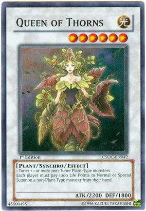 Queen of Thorns [CSOC-EN042] Super Rare (ONLINE ORDER ONLY)