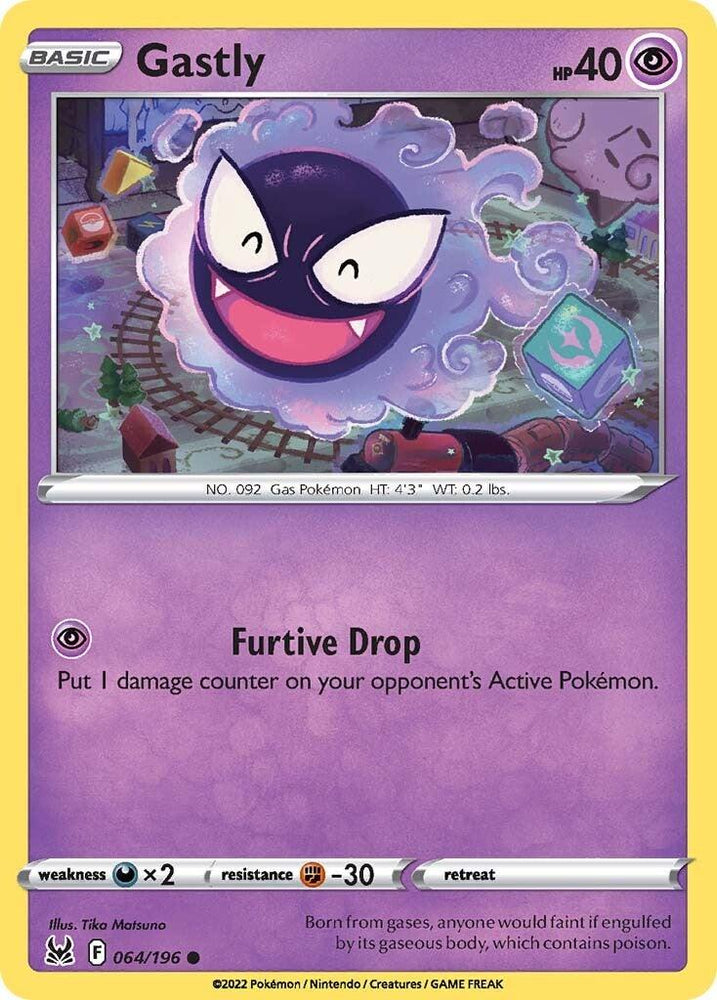 Gastly (064/196) [Sword & Shield: Lost Origin] (Online Only)