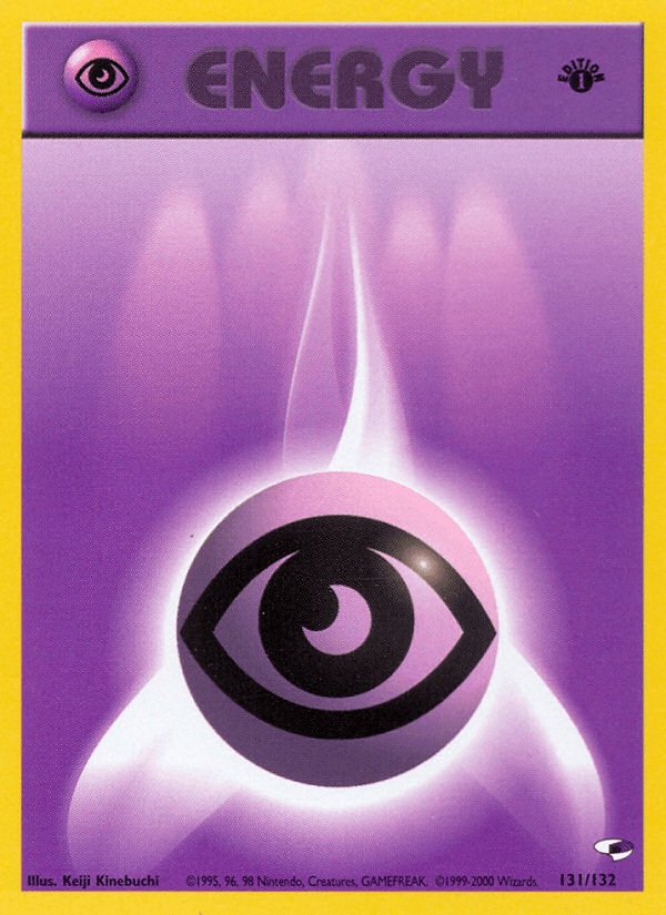 Psychic Energy (131/132) [Gym Heroes 1st Edition] (Online Only)