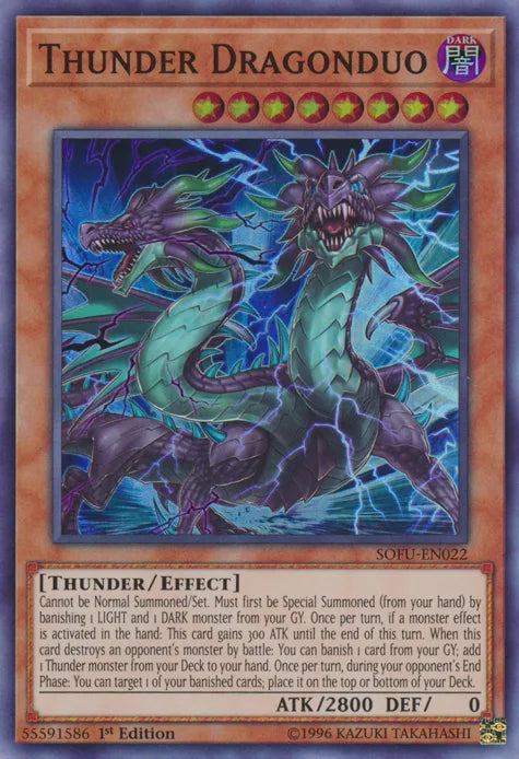 Thunder Dragonduo [SOFU-EN022] Super Rare