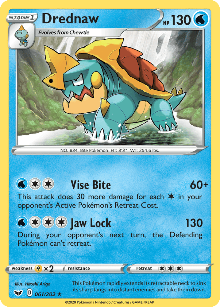 Drednaw (061/202) [Sword & Shield: Base Set] (Online Only)