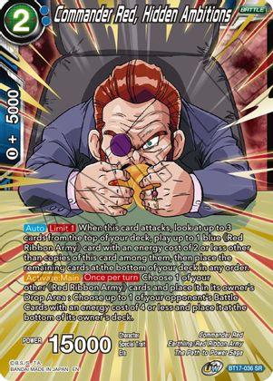 Commander Red, Hidden Ambitions (BT17-036) [Ultimate Squad] (ONLINE ORDER ONLY)