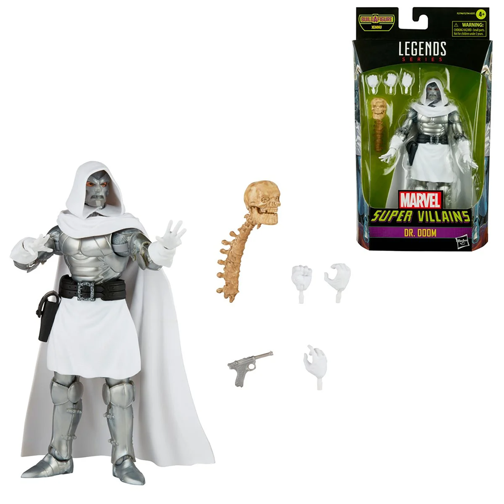 Super Villians Marvel Legends - Dr. Doom 6-Inch Action Figure (Xemnu Build-A-Figure) (ONLINE ORDER ONLY)