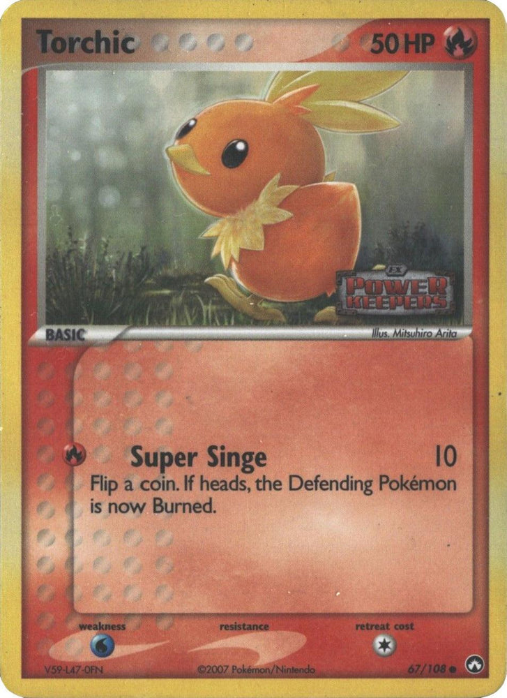 Torchic (67/108) (Stamped) [EX: Power Keepers] (Online Only)