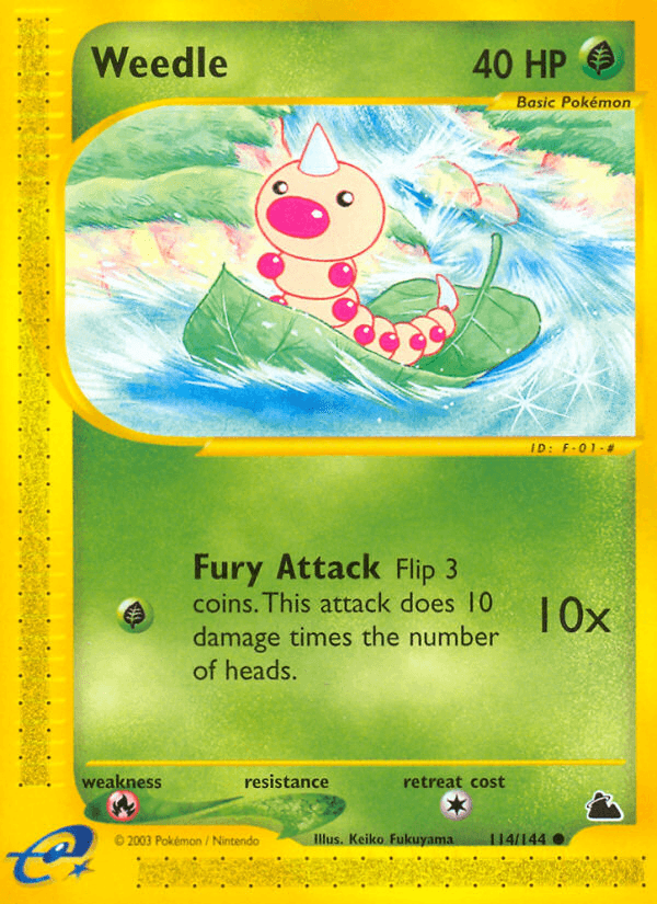 Weedle (114/144) [Skyridge] (Online Only)