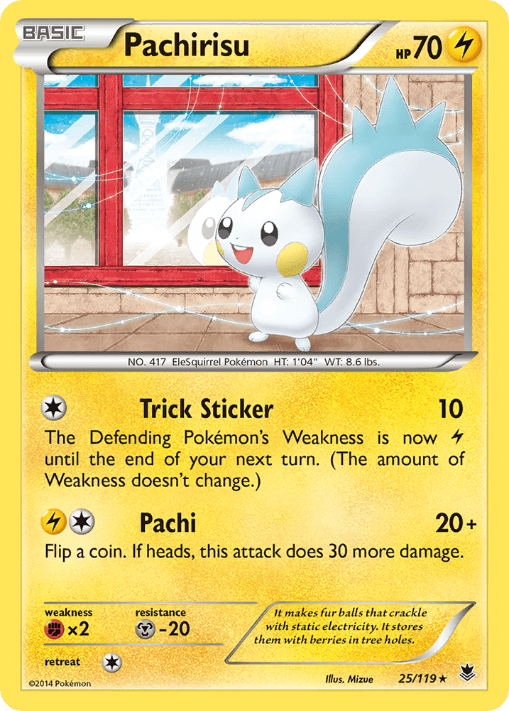 Pachirisu (25/119) [XY: Phantom Forces] (Online Only)