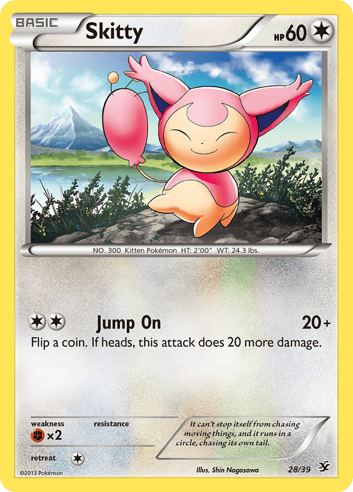 Skitty (28/39) [XY: Kalos Starter Set] (Online Only)