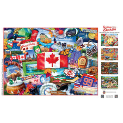 Greetings From Canada - 500 Piece Jigsaw Puzzle