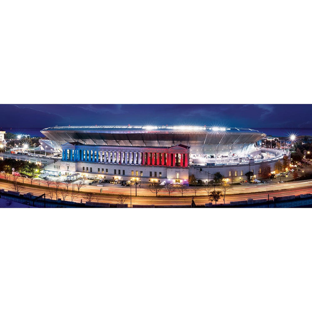 Chicago Bears - Stadium View 1000 Piece Panoramic Jigsaw Puzzle