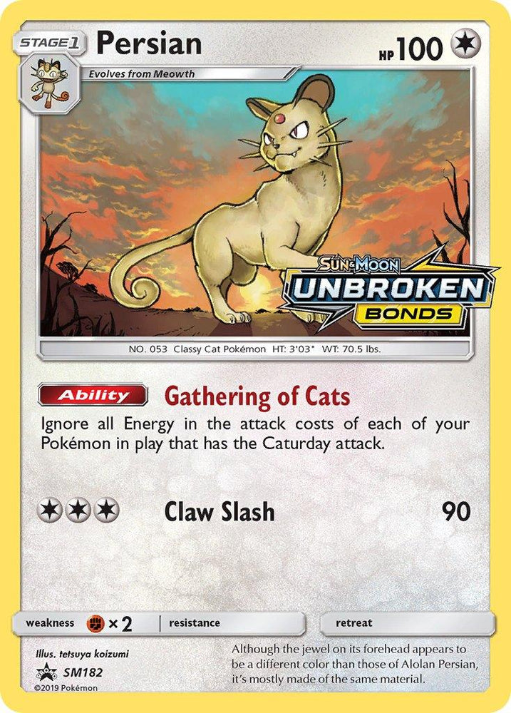 Persian (SM182) [Sun & Moon: Black Star Promos] (Online Only)