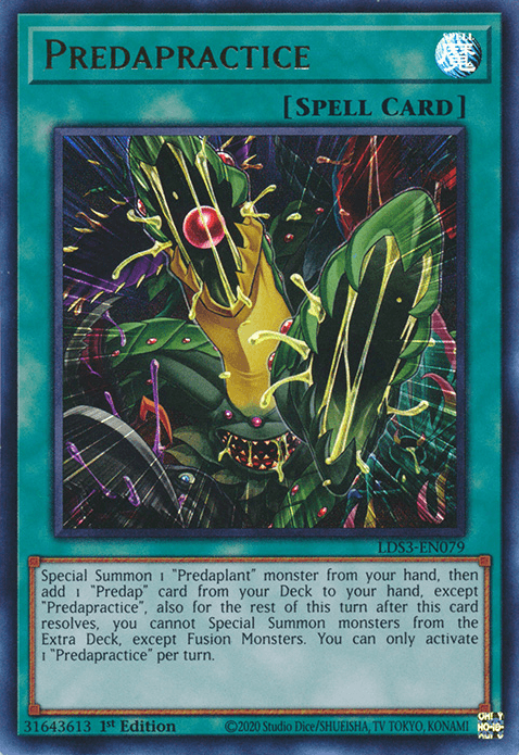 Predapractice [LDS3-EN079] Ultra Rare (ONLINE ORDER ONLY)