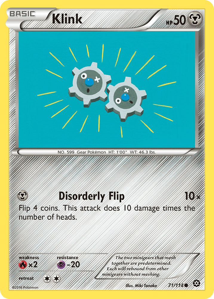 Klink (71/114) [XY: Steam Siege] (Online Only)