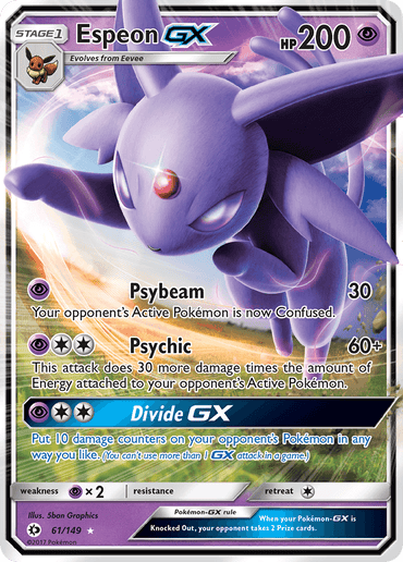 Espeon GX (61/149) [Sun & Moon: Base Set] (Online Only)