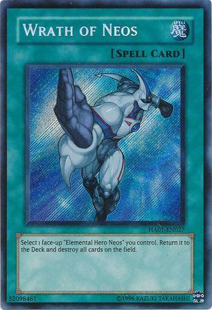 Wrath of Neos [HA01-EN027] Secret Rare (ONLINE ORDER ONLY)
