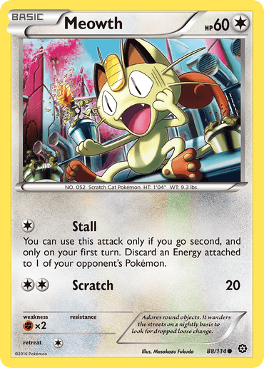 Meowth (88/114) [XY: Steam Siege] (Online Only)