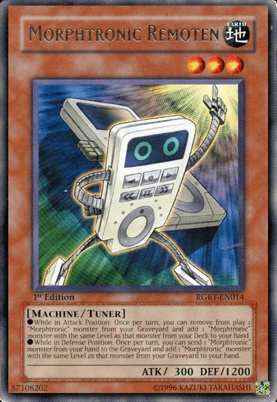Morphtronic Remoten [RGBT-EN014] Rare (ONLINE ORDER ONLY)