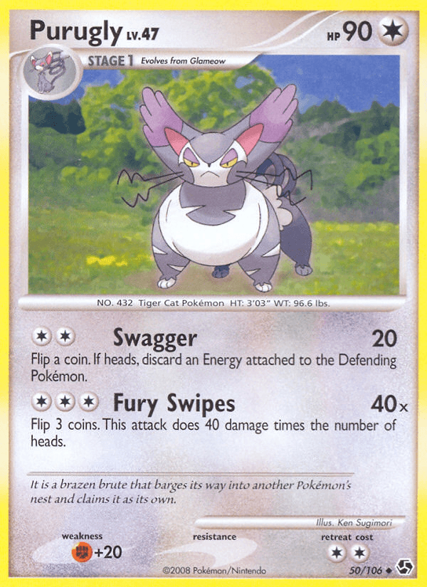 Purugly (50/106) [Diamond & Pearl: Great Encounters] (Online Only)