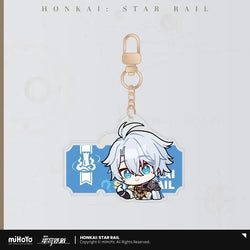 Honkai: Star Rail Pom-Pom Exhibition Series Acrylic Keychain