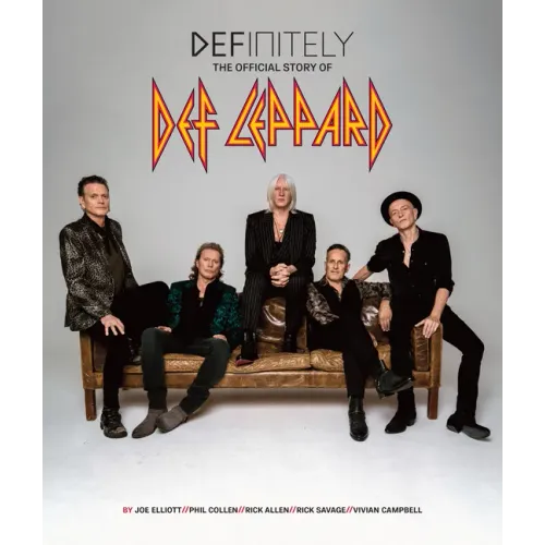 Definitely: The Official Story of Def Leppard - Hardcover (ONLINE ORDER ONLY)