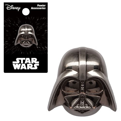 Star Wars Darth Vader Helmet Pewter Pin (Online Order Only)