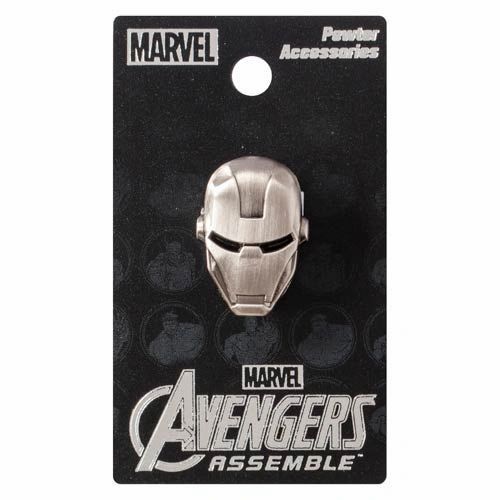 Marvel Iron Man Helmet Pewter Lapel Pin (Online Order Only)