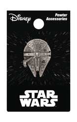 Star Wars Millennium Falcon 1" Pewter Pin (Online Order Only)