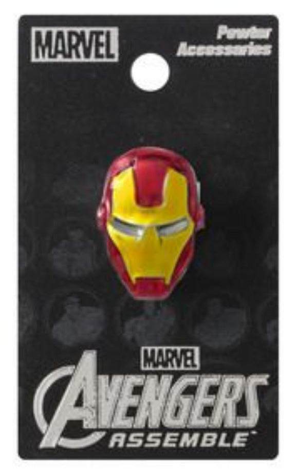 Iron Man Marvel Pewter Color Lapel Pin (Online Order Only)