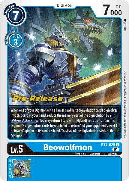 Beowolfmon [BT7-025] [Next Adventure Pre-Release Cards] (ONLINE ORDER ONLY)
