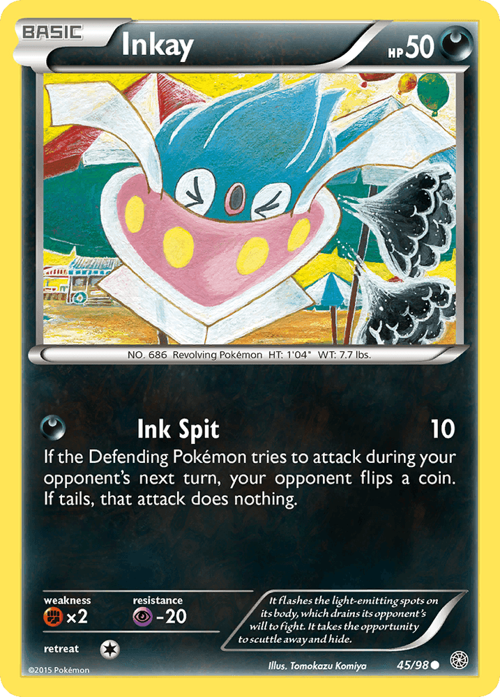 Inkay (45/98) [XY: Ancient Origins] (Online Only)