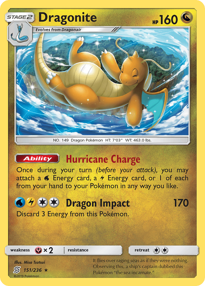 Dragonite (151/236) [Sun & Moon: Unified Minds] (Online Only)