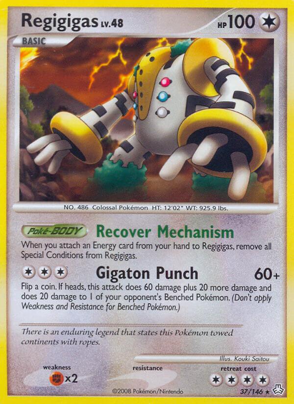 Regigigas (37/146) (Theme Deck Exclusive) [Diamond & Pearl: Legends Awakened] (Online Only)