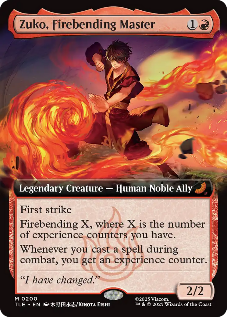 Zuko, Firebending Master (Extended Art) [Avatar: The Last Airbender: Eternal-Legal]