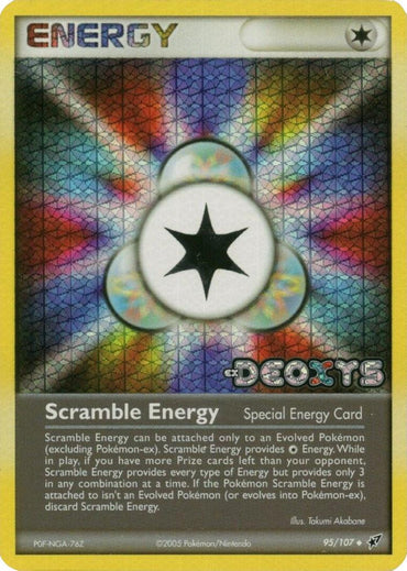 Scramble Energy (95/107) (Stamped) [EX: Deoxys] (Online Only)