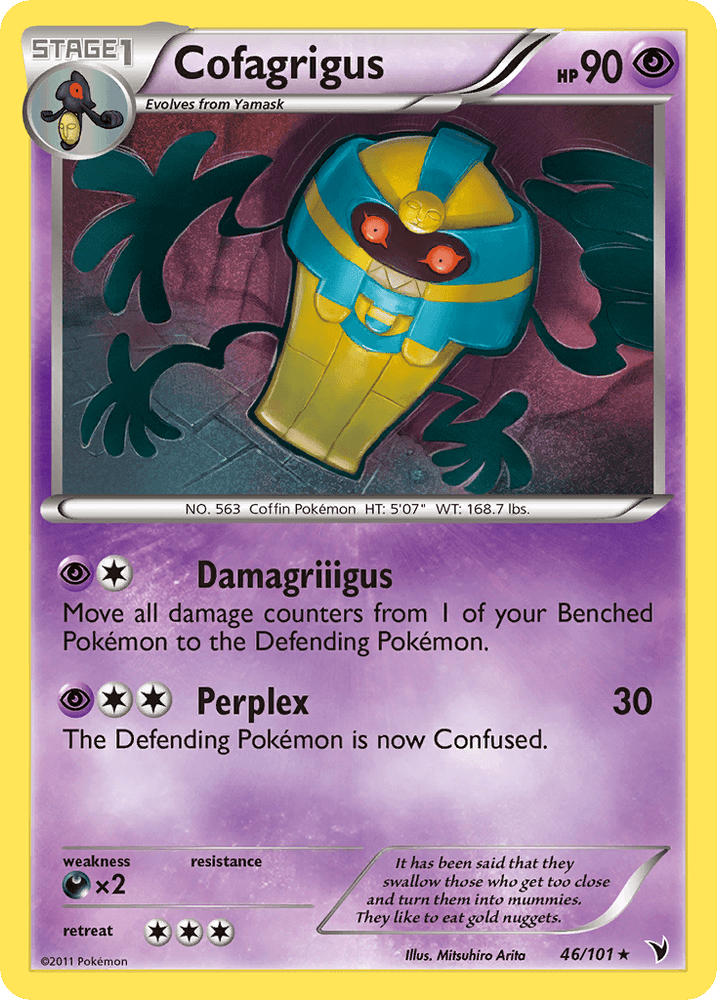 Cofagrigus (46/101) [Black & White: Noble Victories] (Online Only)