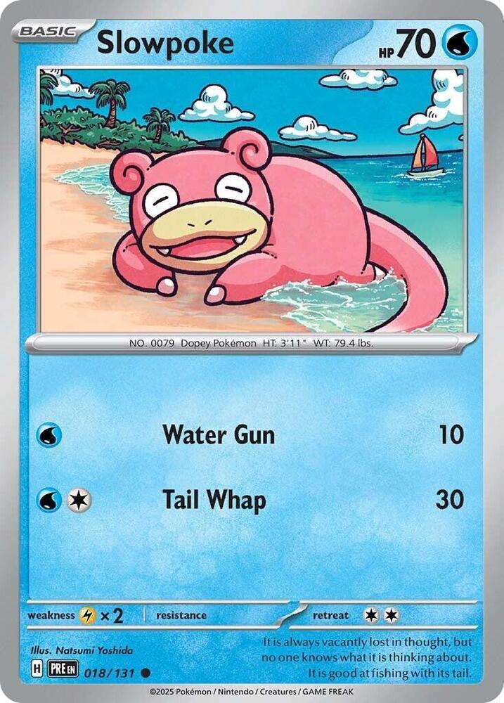 Slowpoke (018/131) [Scarlet & Violet: Prismatic Evolutions] (Online Only)