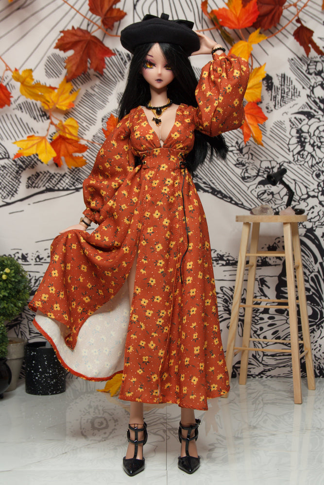 Cute Maxi Dress - casual kawaii Smart Doll, SD13, and SD16 clothes (Online Only) (Online Order Only)