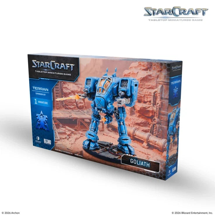 StarCraft The Miniatures Game: Terran: Goliath Expansion Set (ONLINE ORDER ONLY)