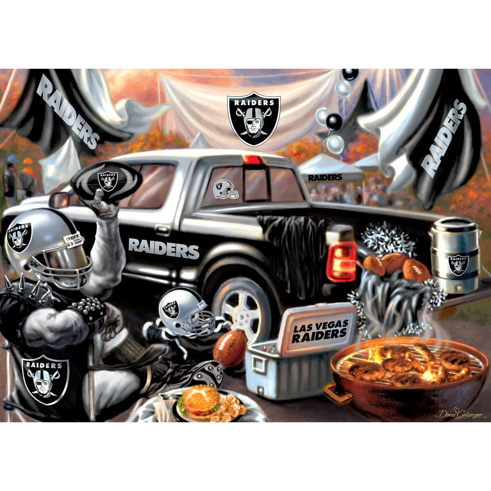 Las Vegas Raiders - Gameday 1000 Piece Jigsaw Puzzle (ONLINE ORDER ONLY)