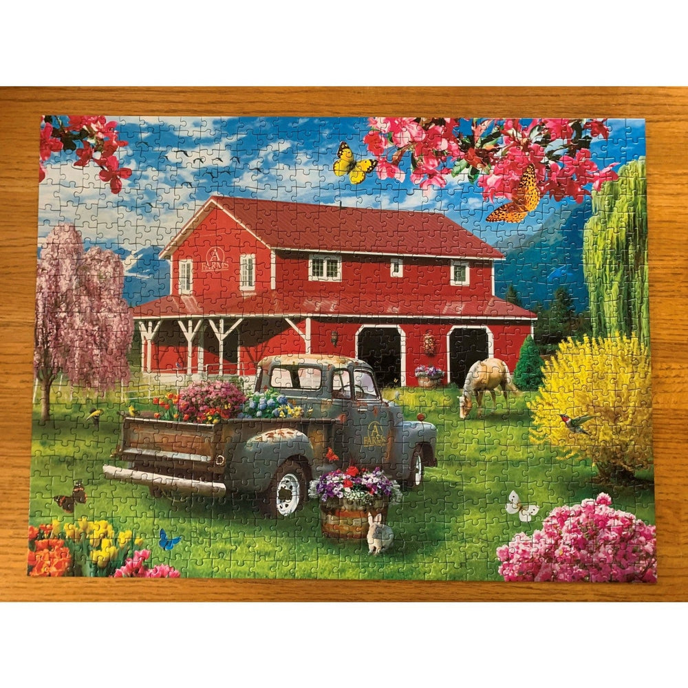 Lazy Days - A Farm's Alive 750 Piece Jigsaw Puzzle (ONLINE ORDER ONLY)