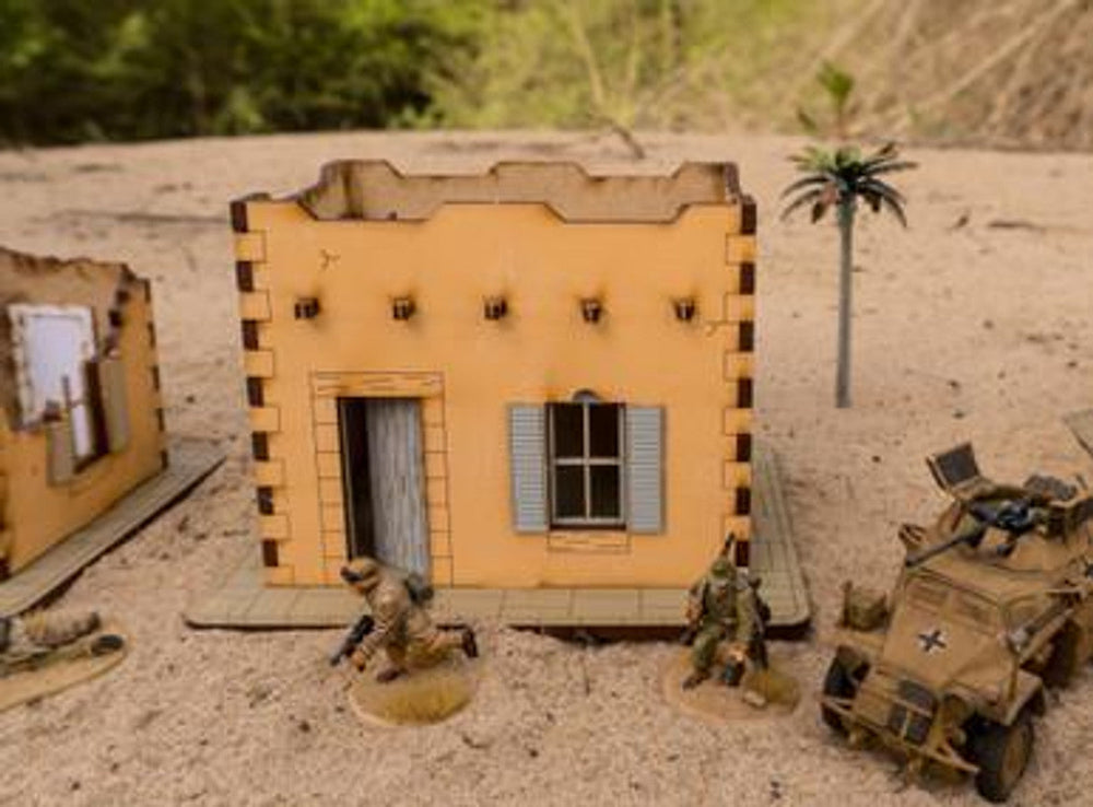 Pre-Painted 28mm Middle Eastern Building - 28MPNT090 (Online Order Only)