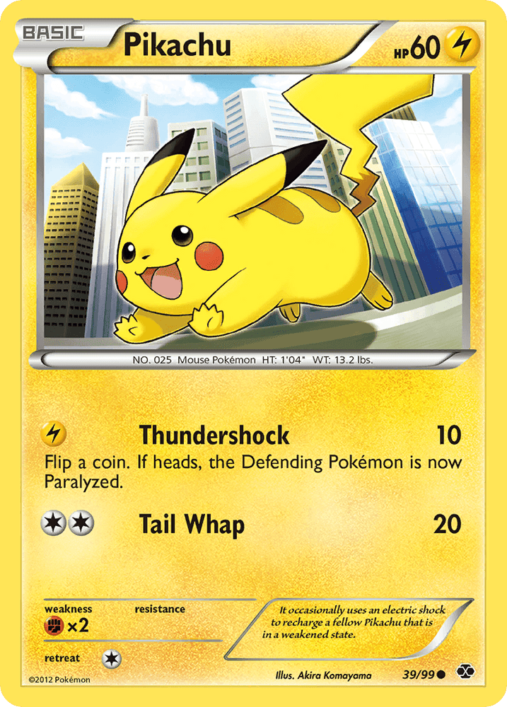 Pikachu (39/99) [Black & White: Next Destinies] (Online Only)