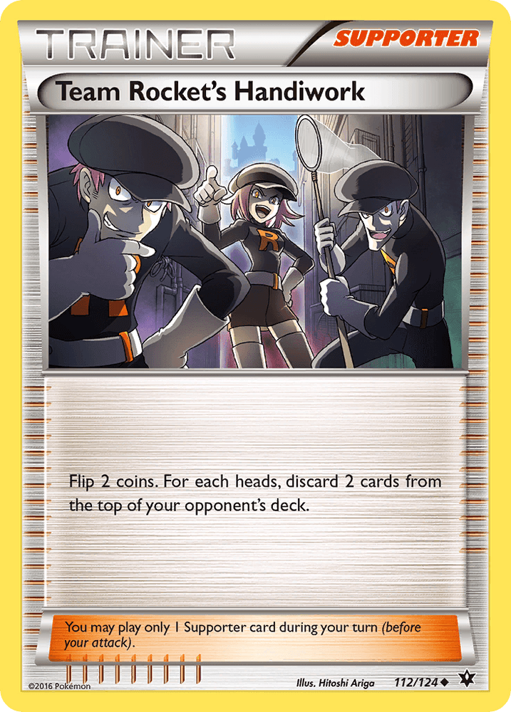 Team Rocket's Handiwork (112/124) [XY: Fates Collide] (Online Only)