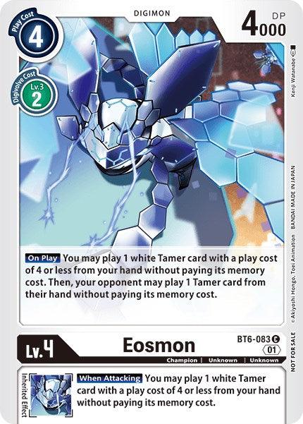 Eosmon [BT6-083] (Tamer Party Vol. 5) [Double Diamond Promos] (ONLINE ORDER ONLY)