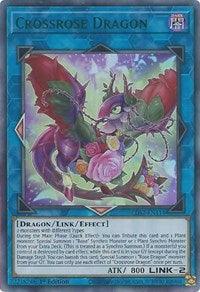 Crossrose Dragon (Green) [LDS2-EN114] Ultra Rare (ONLINE ORDER ONLY)