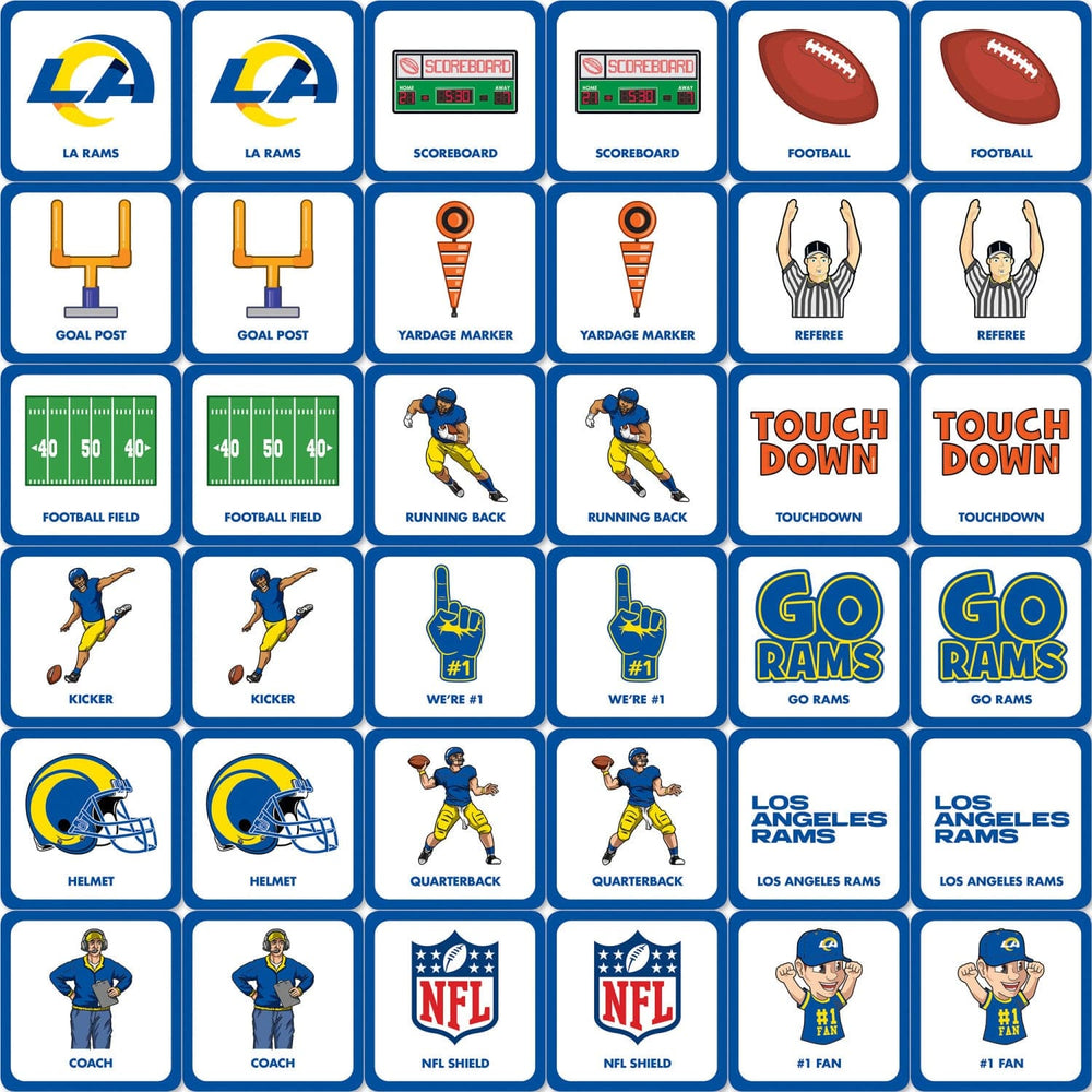Los Angeles Rams Matching Game (ONLINE ORDER ONLY)