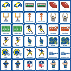 Los Angeles Rams Matching Game (ONLINE ORDER ONLY)