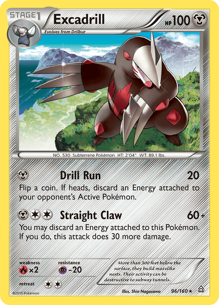 Excadrill (96/160) [XY: Primal Clash] (Online Only)